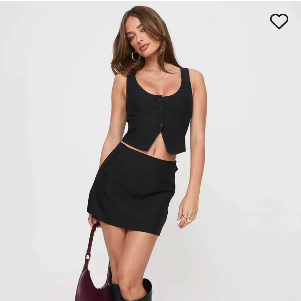 NWT: Princess Polly: Hikaru Set Black - Size US 2